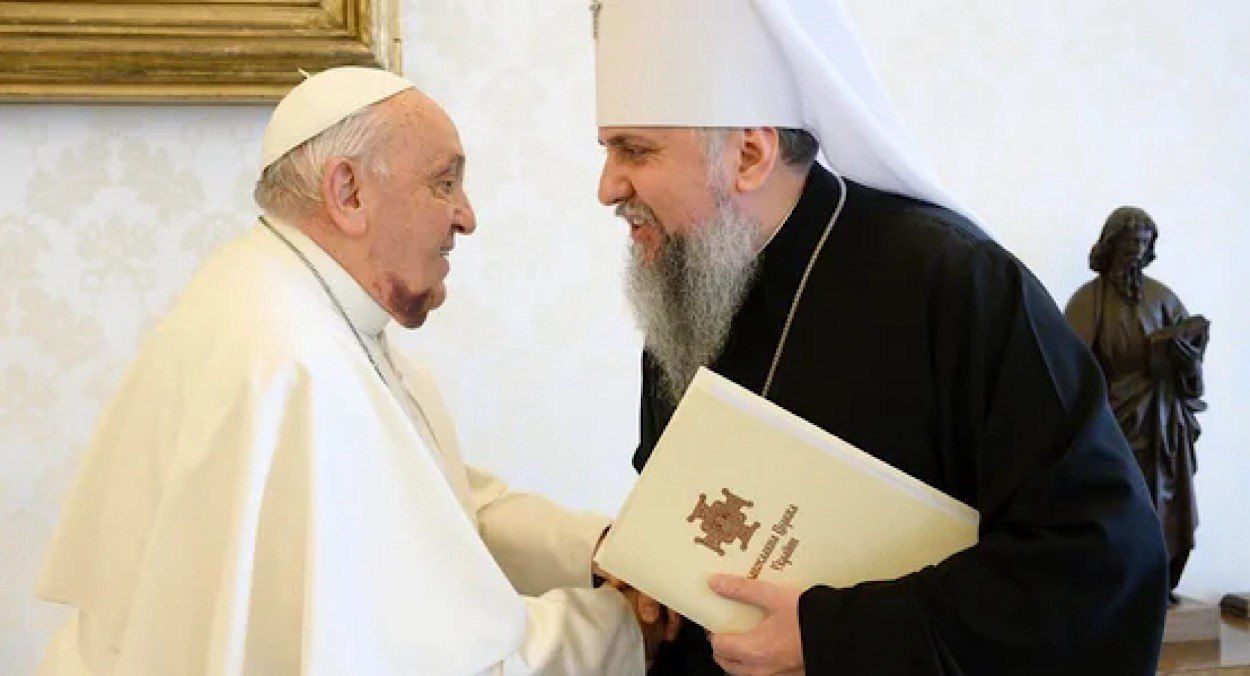 Епифаний и Папа Франциск встретились в Ватикане Епифаний и Папа Франциск встретились в Ватикане