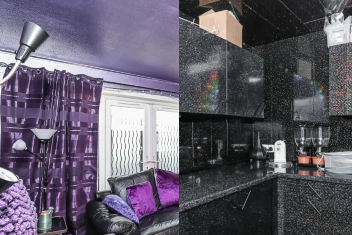 Фиолетовый дом Фиолетовый дом