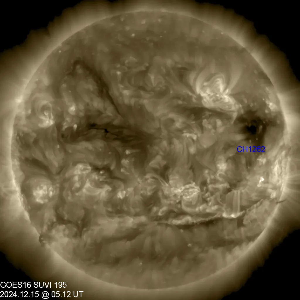 Корональна діра діра CH1262 Корональна діра діра CH1262
