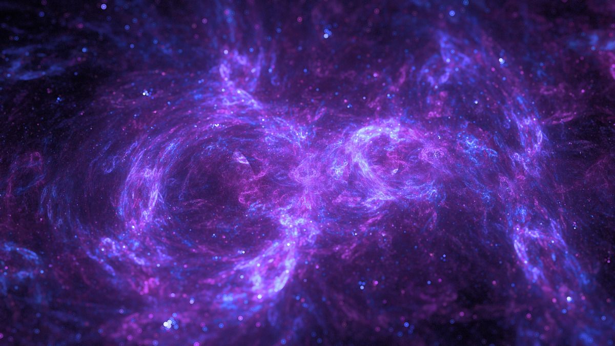 Теория предполагает, что темная материя образовалась раньше, чем произошел Большой взрыв Теория предполагает, что темная материя образовалась раньше, чем произошел Большой взрыв