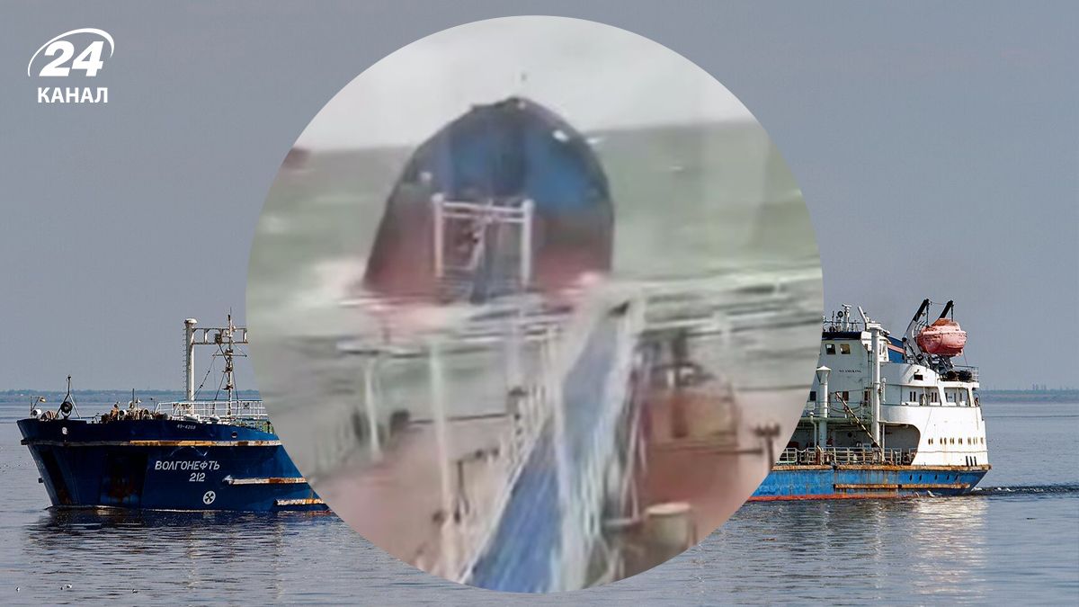 Російські танкери затонули у Чорному морі