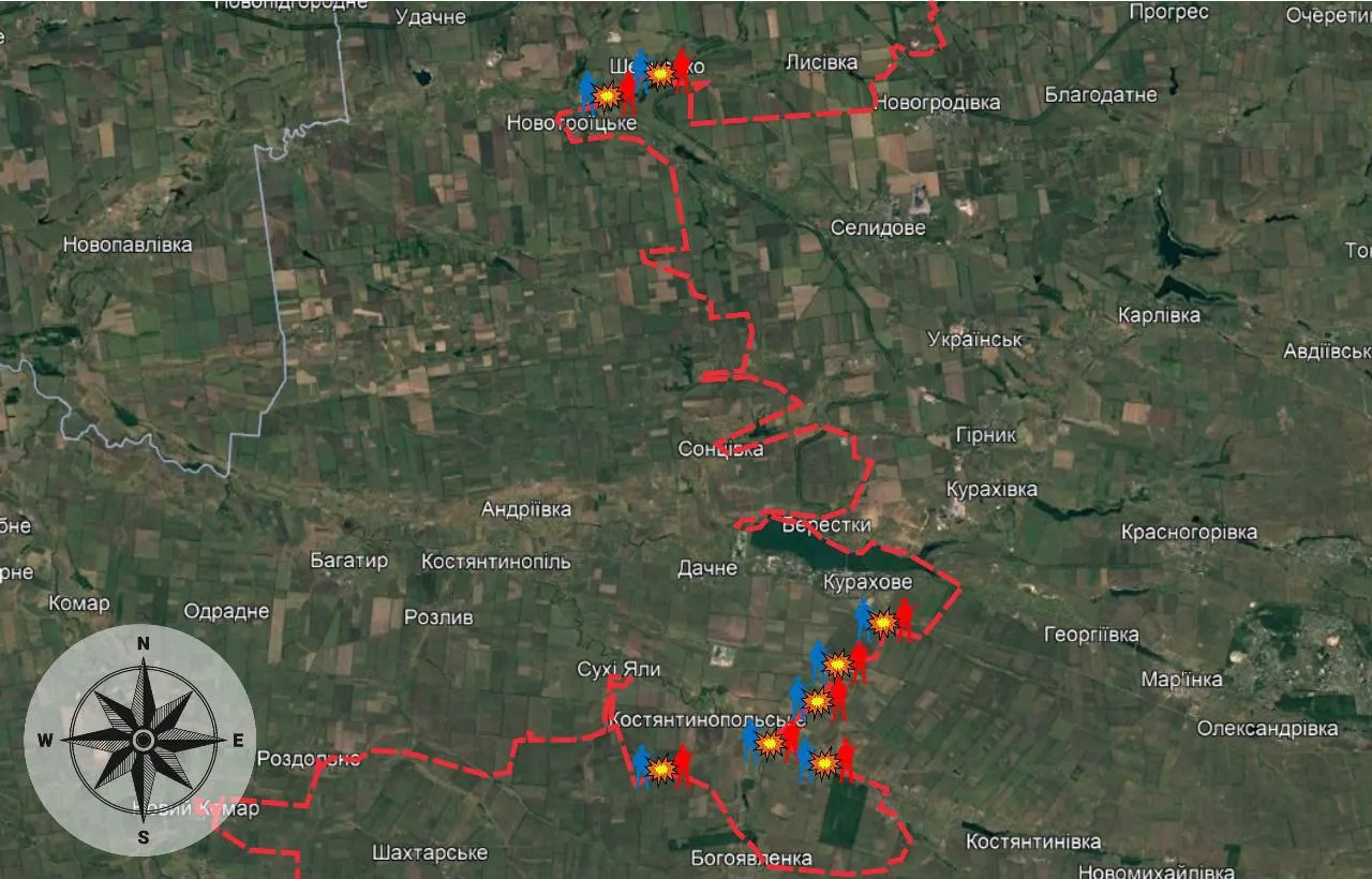 Карта фронта Карта фронта