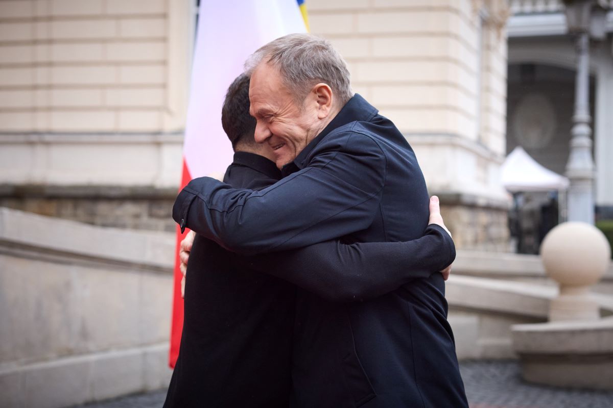 Туск во время встречи с Зеленским объяснил, почему Польша не даст Украине все оружие - 24 Канал Туск во время встречи с Зеленским объяснил, почему Польша не даст Украине все оружие - 24 Канал