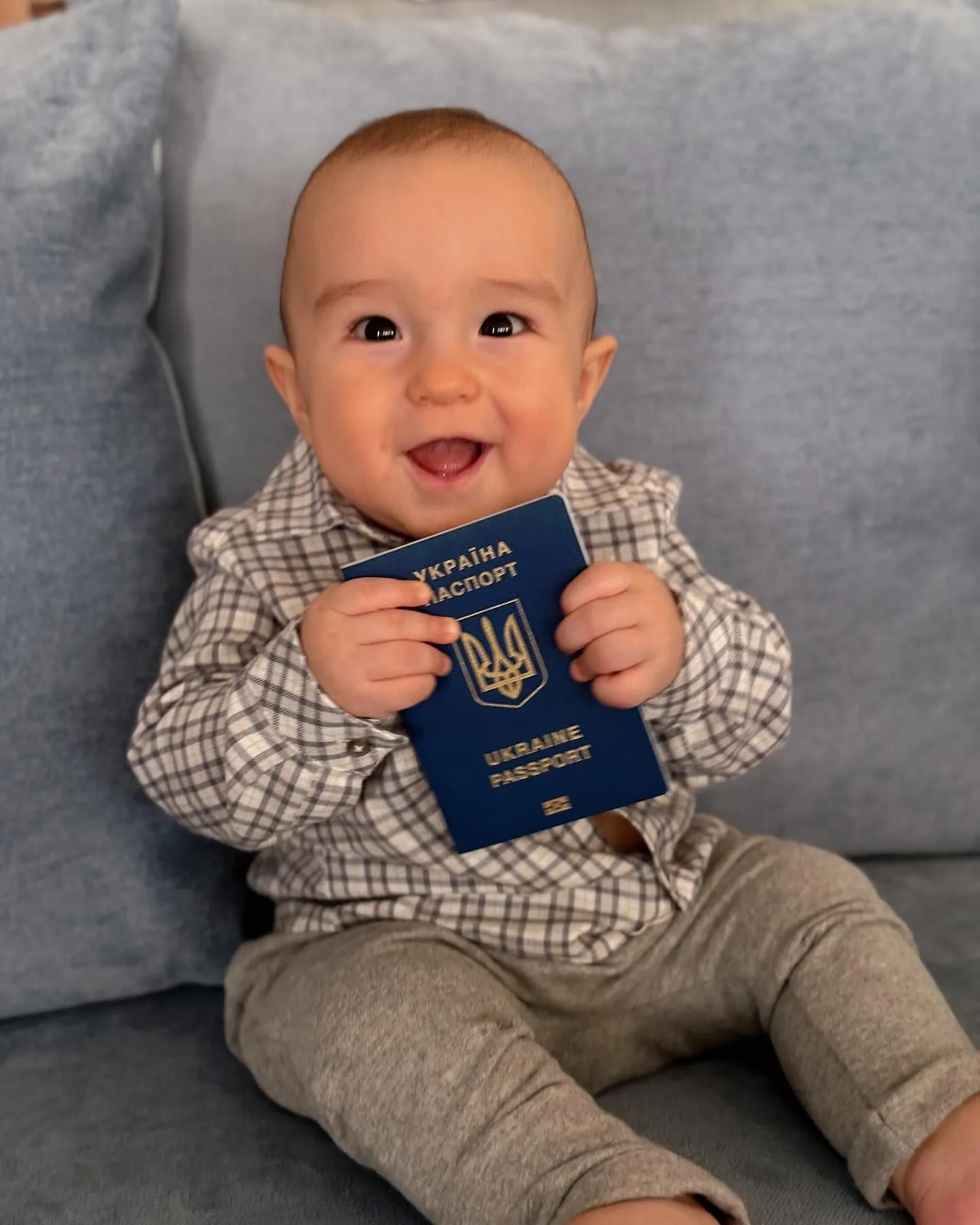 Сын Иванны Онуфрийчук получил украинское гражданство Сын Иванны Онуфрийчук получил украинское гражданство