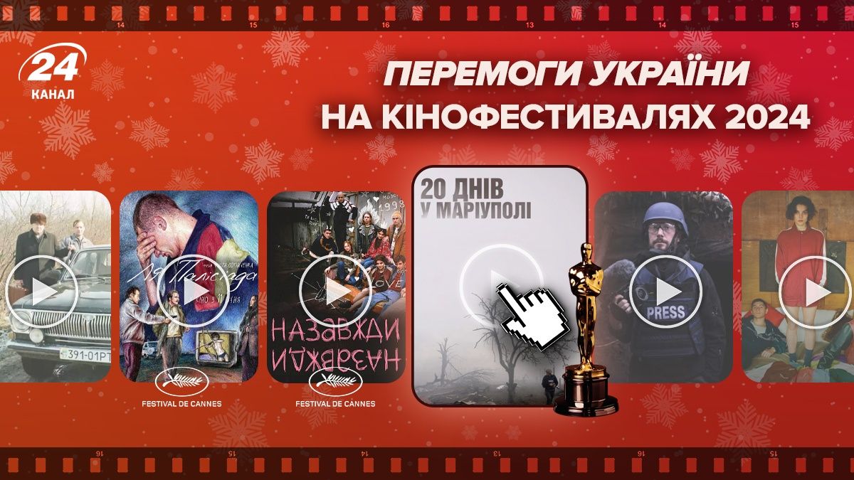Перемоги України на кінофестивалях у 2024 році