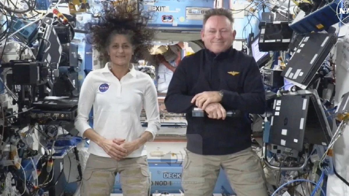 Бутч Вілмор і Суніта Вільямс Бутч Вілмор і Суніта Вільямс