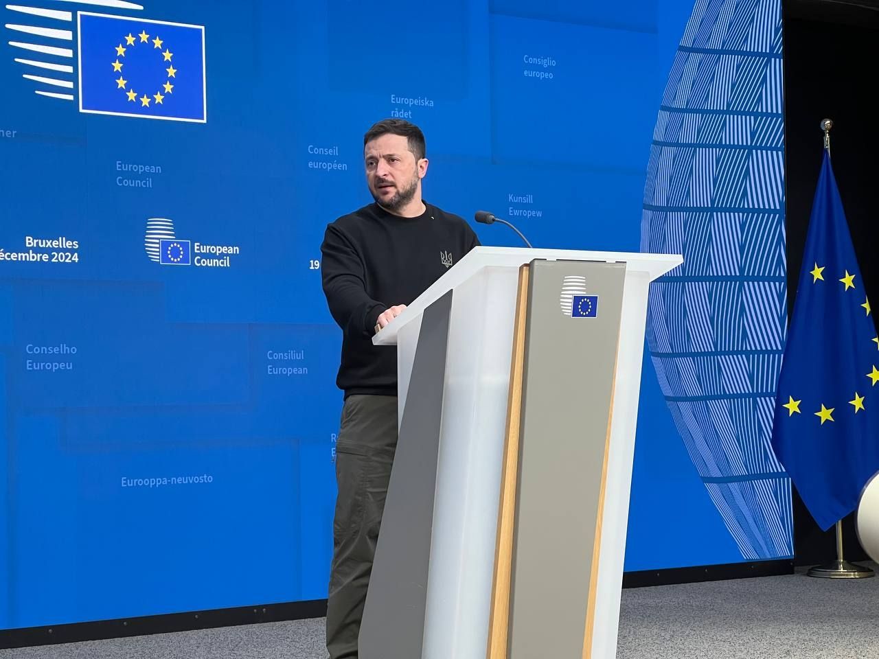 Владимир Зеленский в Брюсселе Владимир Зеленский в Брюсселе