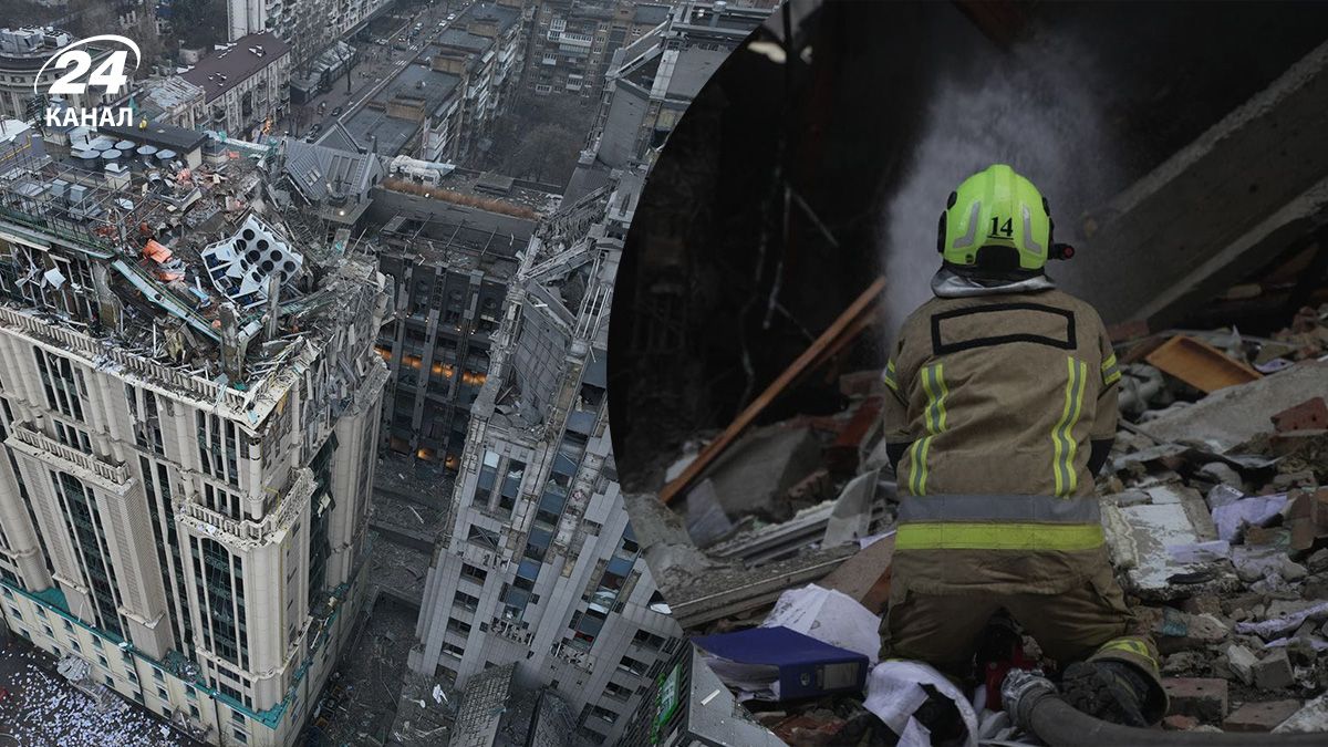 В результате обстрела пострадал бизнес-центр "Торонто" в Киеве: жуткие кадры с дрона - 24 Канал В результате обстрела пострадал бизнес-центр "Торонто" в Киеве: жуткие кадры с дрона - 24 Канал