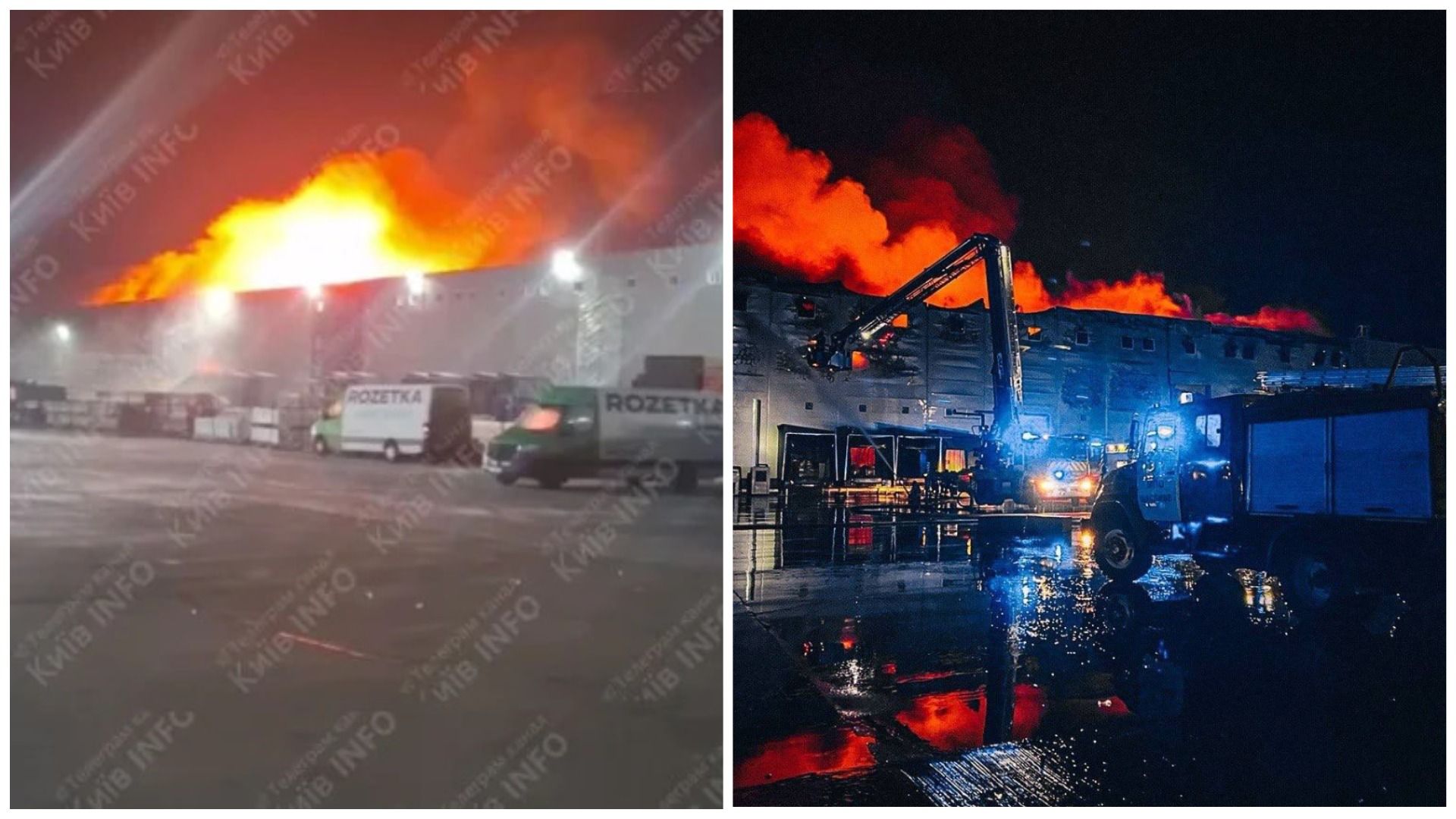 Під Києвом горіли склади через атаку: в Rozetka розповіли, що буде з замовленнями - Бізнес Під Києвом горіли склади через атаку: в Rozetka розповіли, що буде з замовленнями - Бізнес
