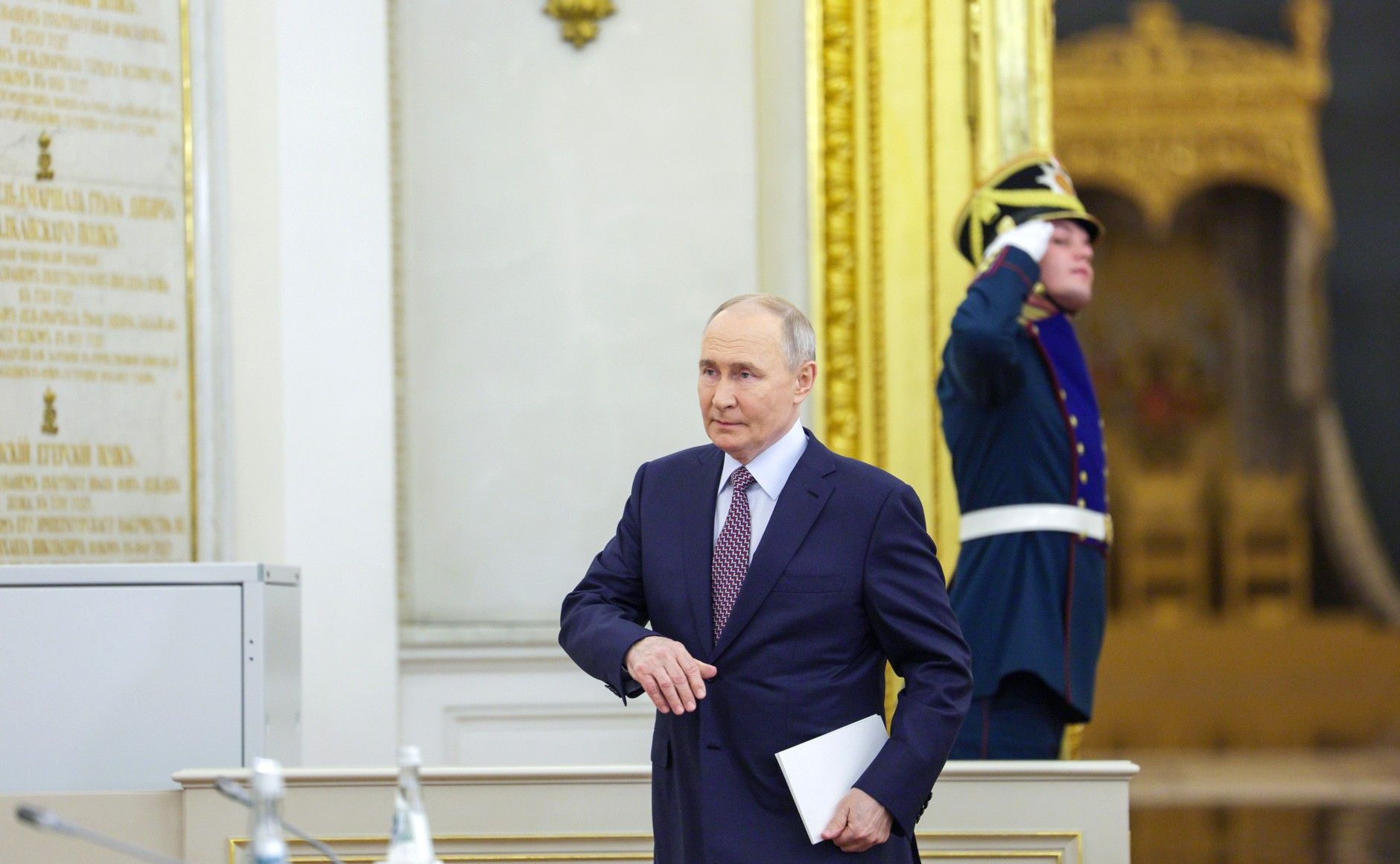 Российский диктатор Владимир Путин Российский диктатор Владимир Путин