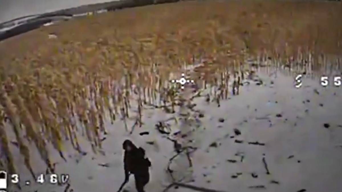 Северокорейские солдаты странно реагируют на ударные дроны Северокорейские солдаты странно реагируют на ударные дроны