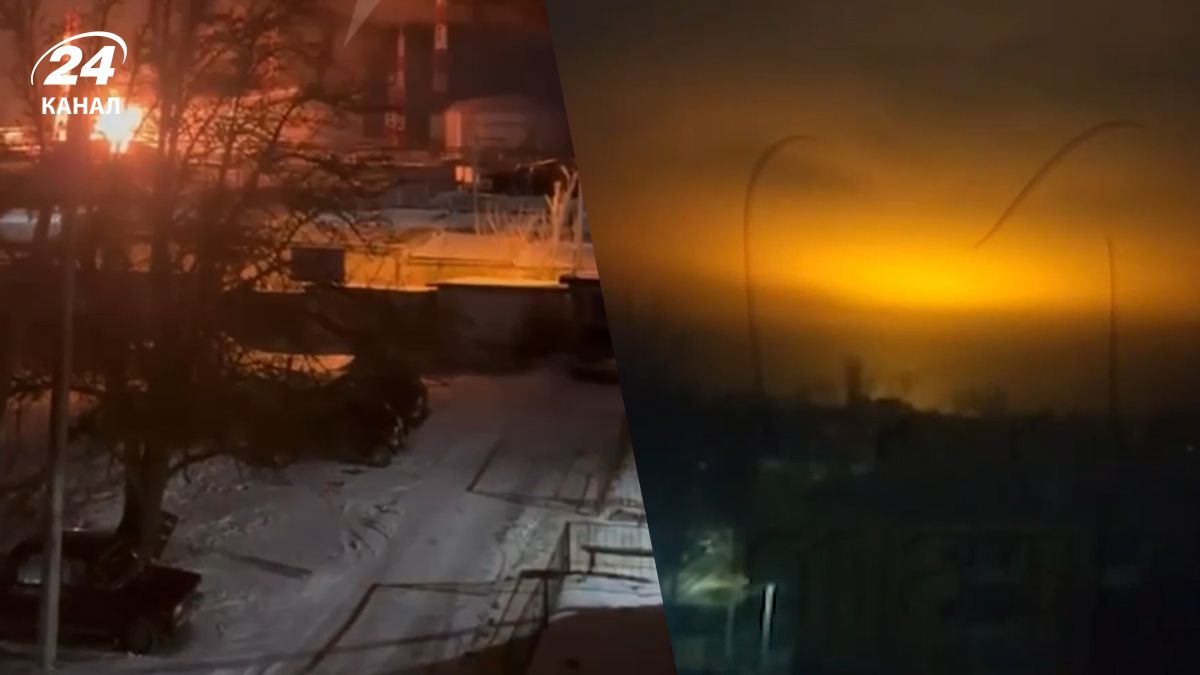 В российском Орле атаковали НПЗ В российском Орле атаковали НПЗ