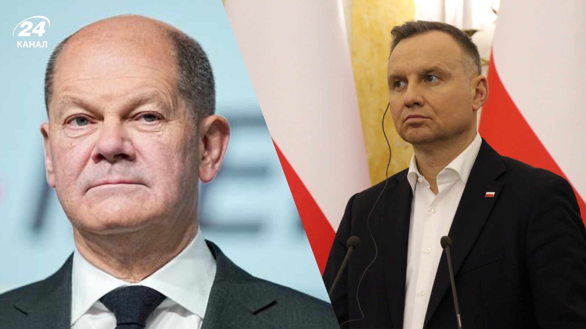 Олаф Шольц та Анджей Дуда Олаф Шольц та Анджей Дуда