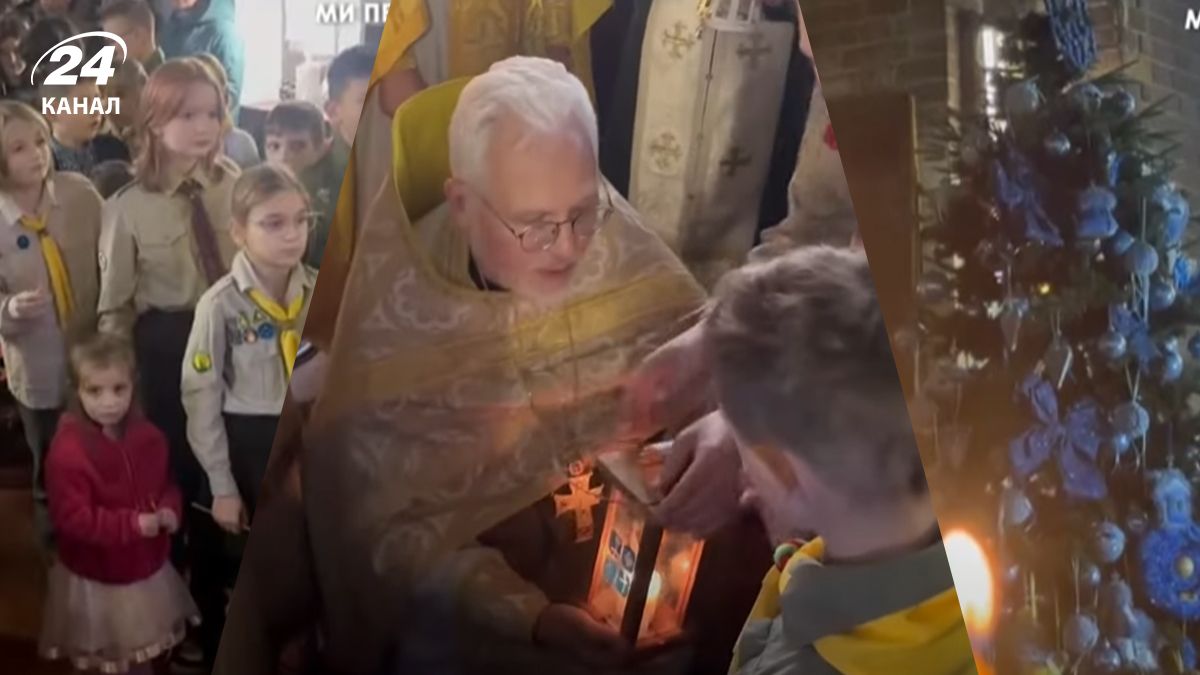 Вифлеемский огонь мира в Харькове Вифлеемский огонь мира в Харькове