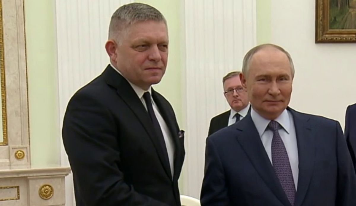 Путін та Фіцо почали переговори Путін та Фіцо почали переговори