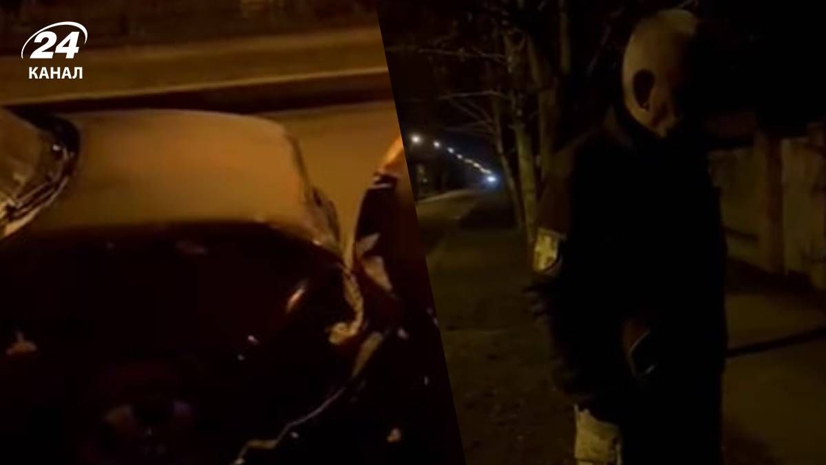 В Ковеле произошла авария с участием работника ТЦК - 24 Канал В Ковеле произошла авария с участием работника ТЦК - 24 Канал