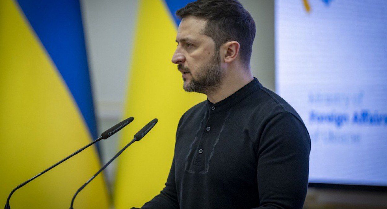 Звернення Зеленського до дипломатів Звернення Зеленського до дипломатів