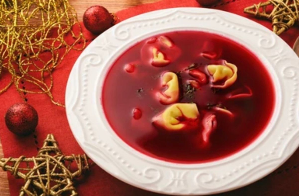 Пісний борщ з "вушками" Пісний борщ з "вушками"