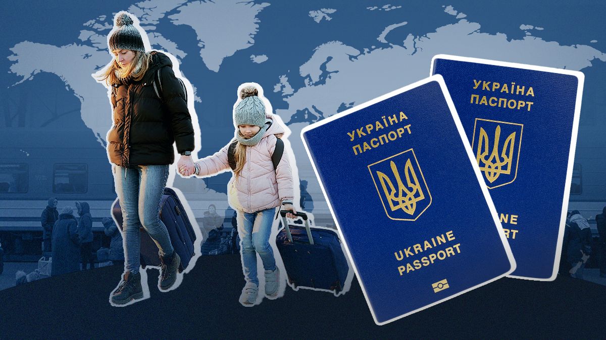 Украинские беженцы в Европе в 2024 году Украинские беженцы в Европе в 2024 году