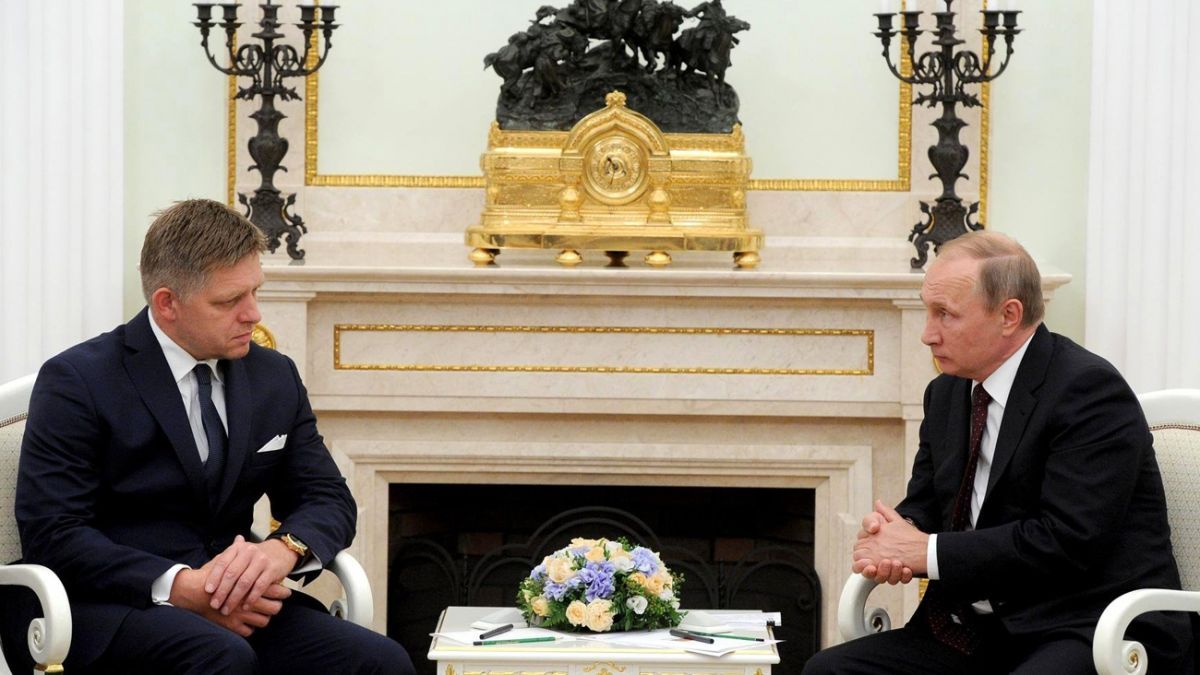 Фіцо і Путін у Москві Фіцо і Путін у Москві