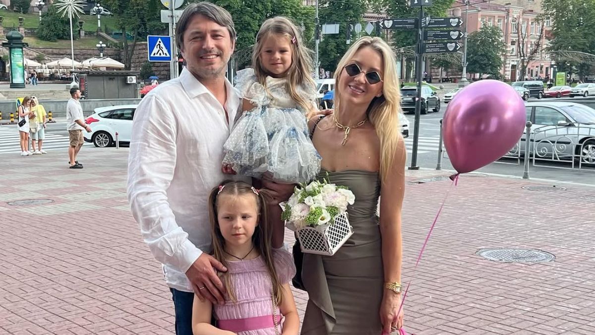 Сергей Притула с женой и детьми Сергей Притула с женой и детьми