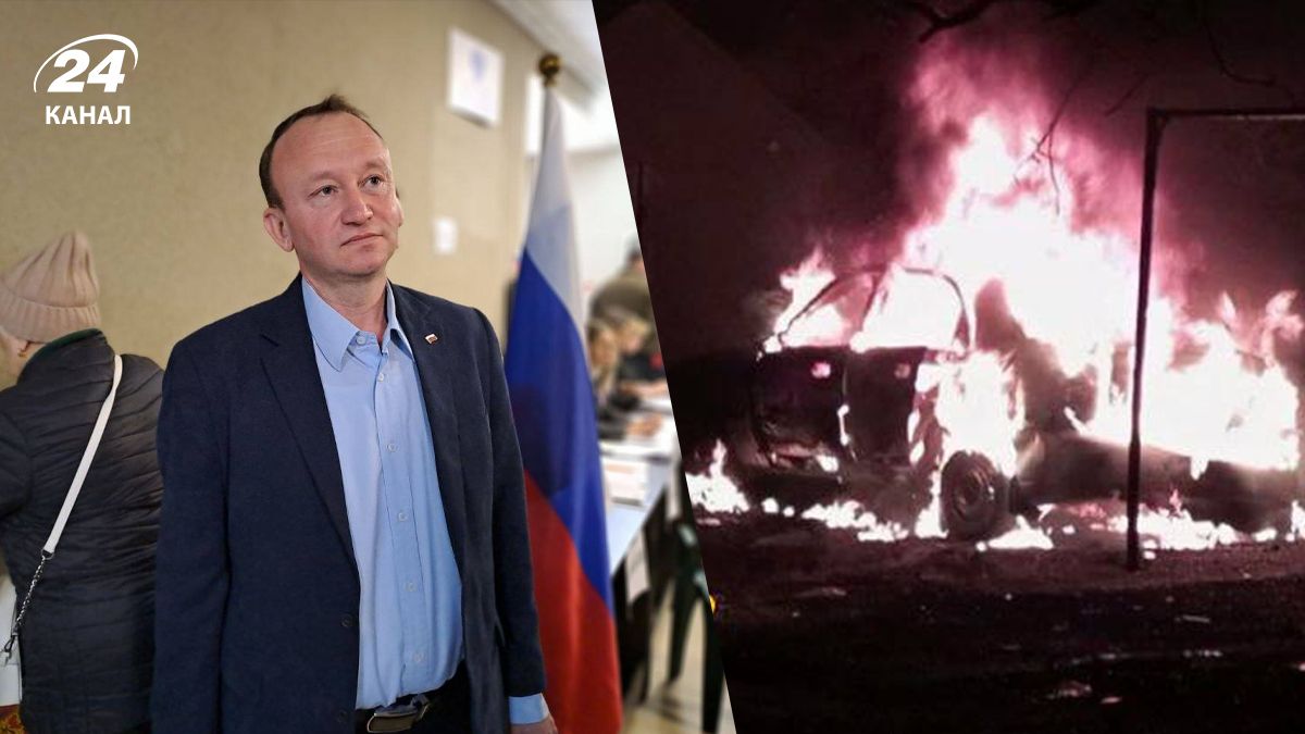 В Бердянську могли підірвати автівку голови окупаційної ради міста В Бердянську могли підірвати автівку голови окупаційної ради міста