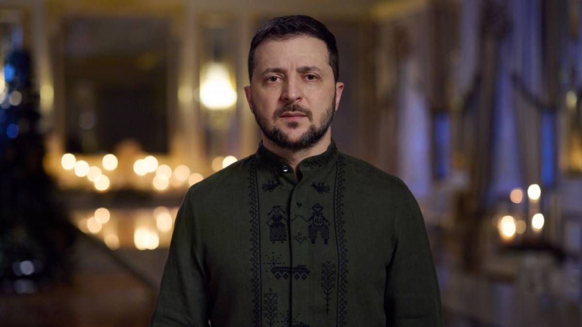 Зеленський привітав українців із Різдвом Зеленський привітав українців із Різдвом