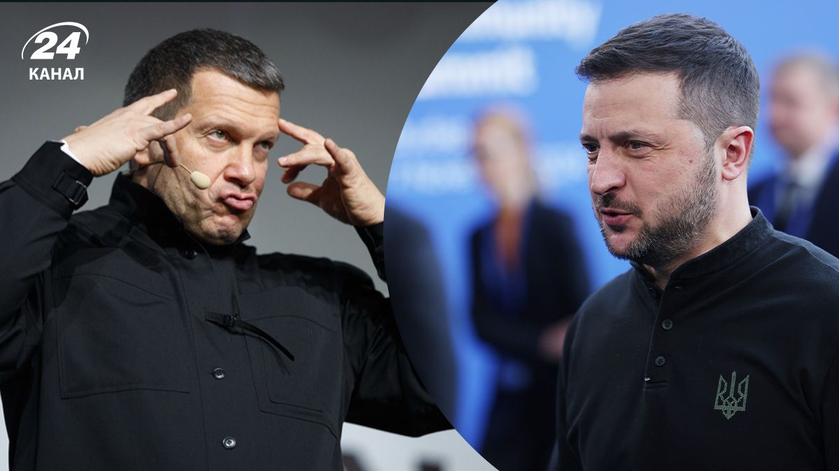 Соловйов видав дику маячню про Зеленського Соловйов видав дику маячню про Зеленського