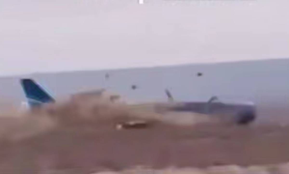 Падіння літака у Казахстані Падіння літака у Казахстані