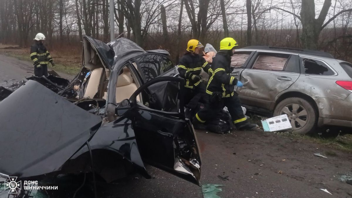 ДТП у Вінницькій області 25 грудня