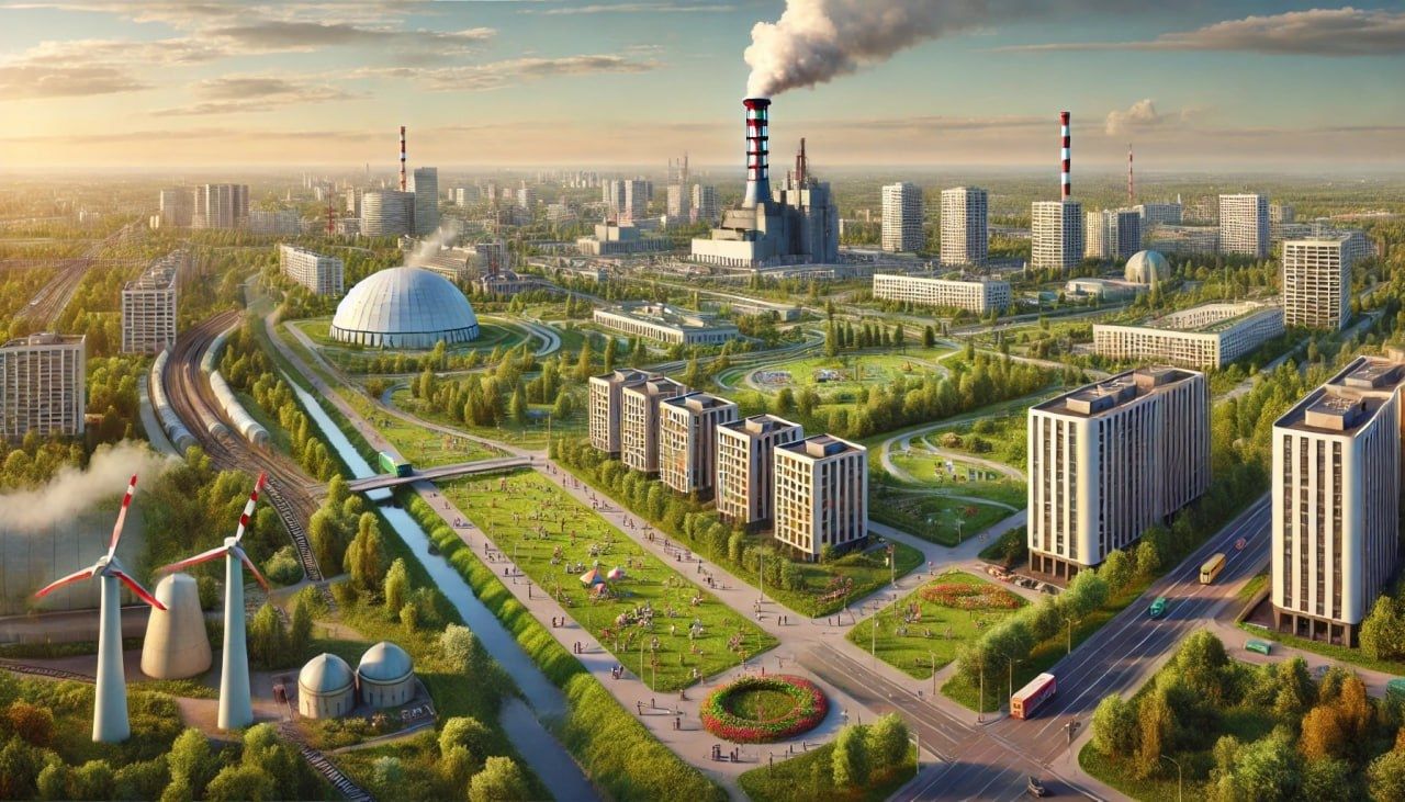 Как бы мог выглядеть Чернобыль без катастрофы на АЭС Как бы мог выглядеть Чернобыль без катастрофы на АЭС