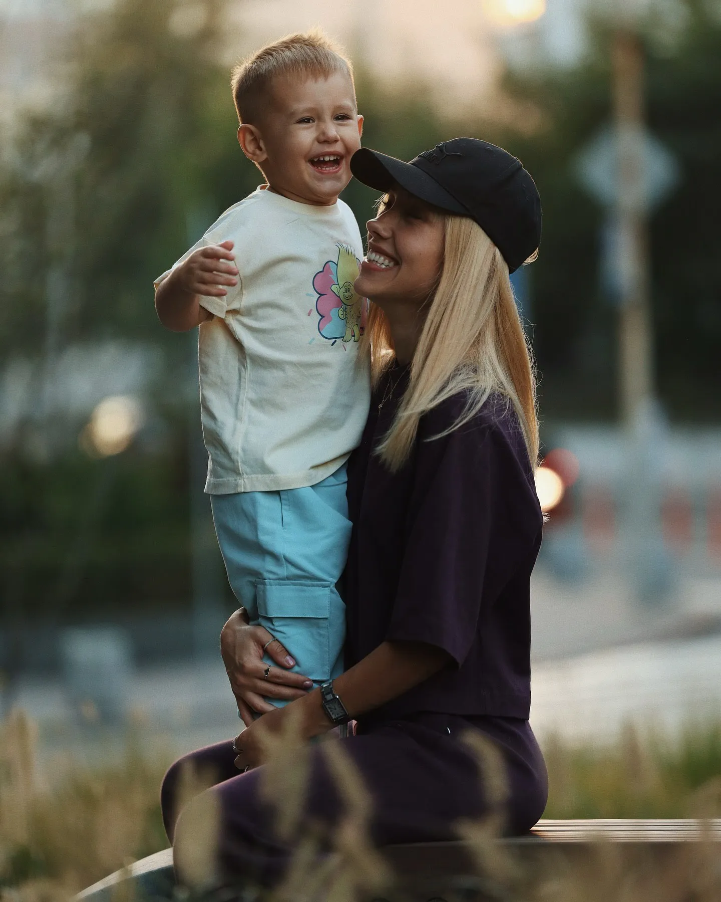 Даша Квіткова з сином Даша Квіткова з сином