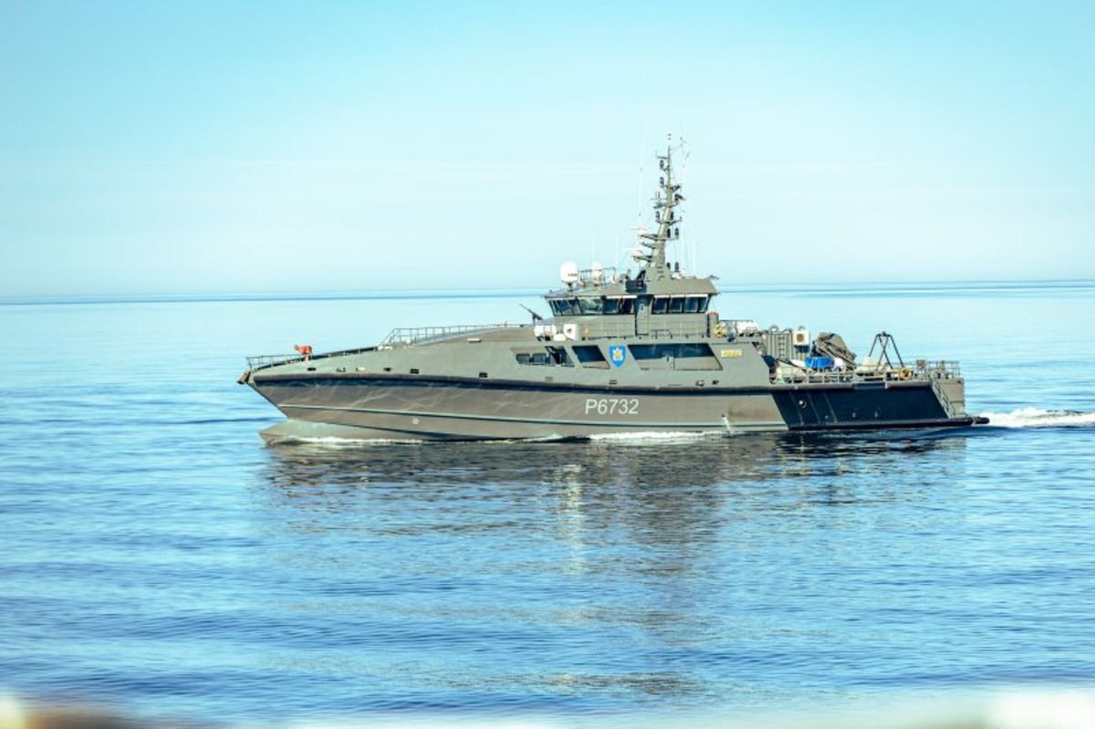 ВМС Естонії почали патрулювання підводного енергокабелю Estlink 1 ВМС Естонії почали патрулювання підводного енергокабелю Estlink 1