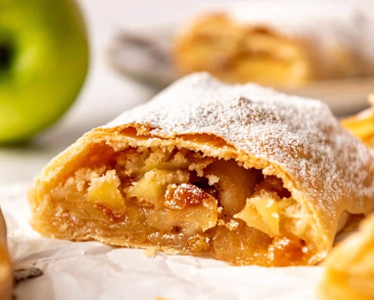 Штрудель с яблоками Штрудель с яблоками