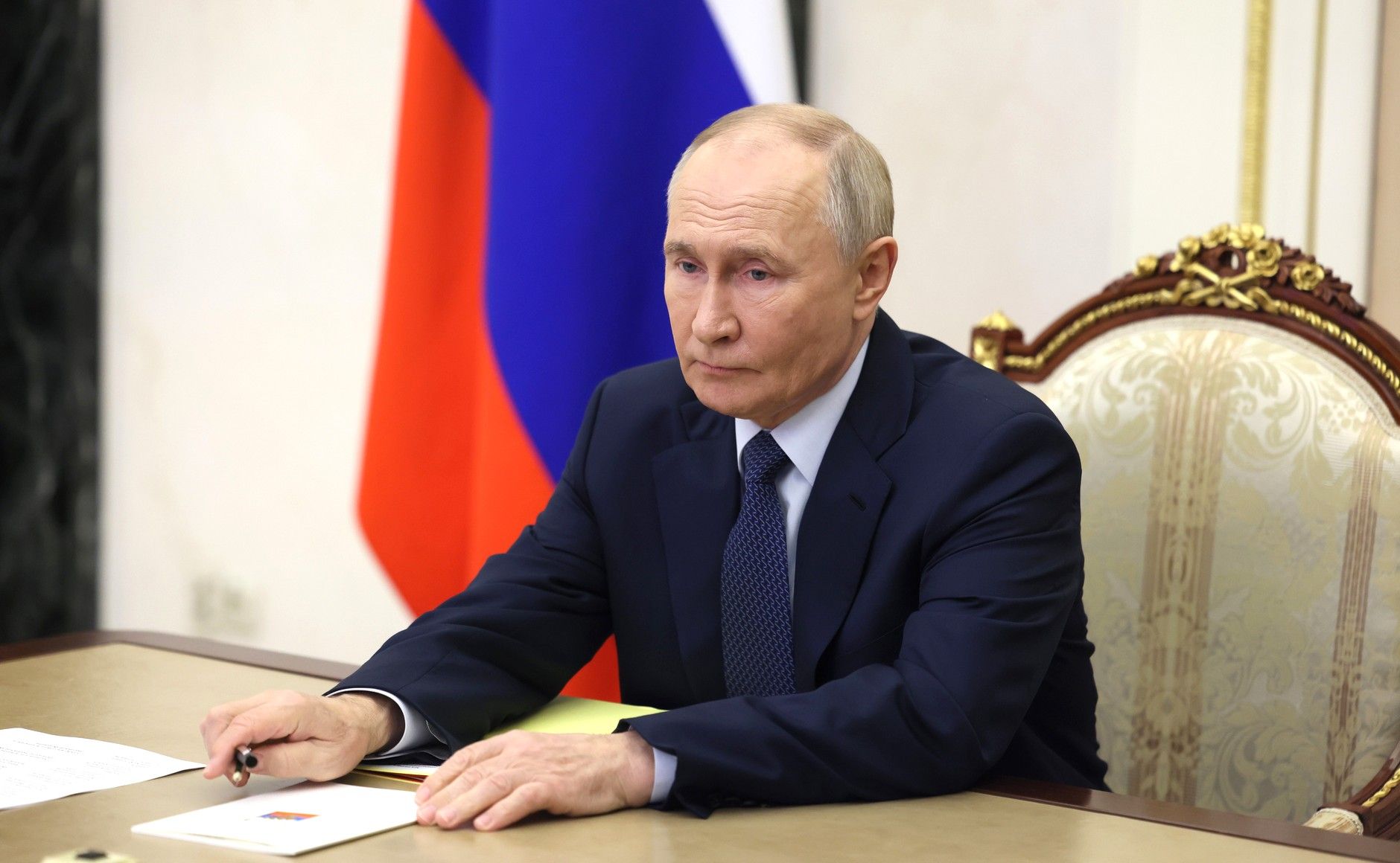 Российский диктатор Владимир Путин Российский диктатор Владимир Путин