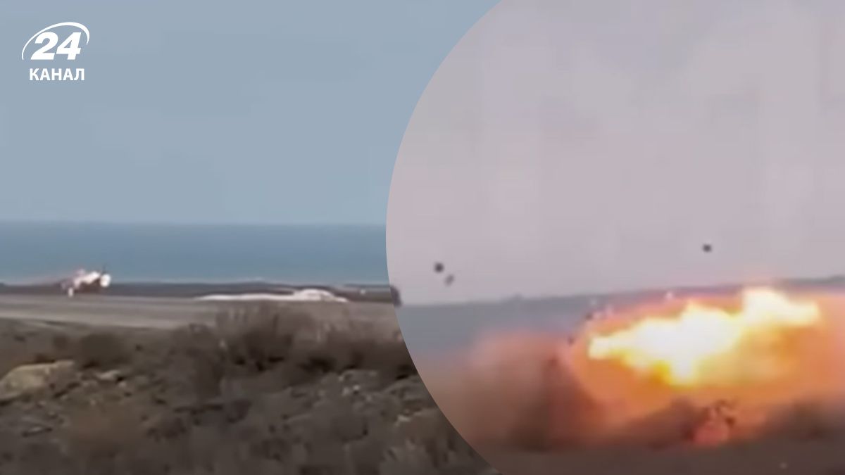 Ступак прокоментував падіння літака в Казахстані Ступак прокоментував падіння літака в Казахстані