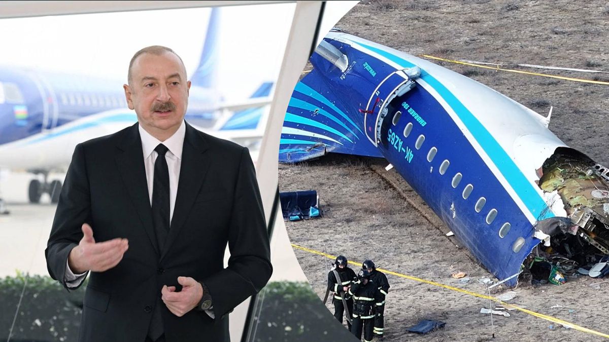 Алієв звинуватив Росію в авіакатастрофі Embraer 190 Алієв звинуватив Росію в авіакатастрофі Embraer 190