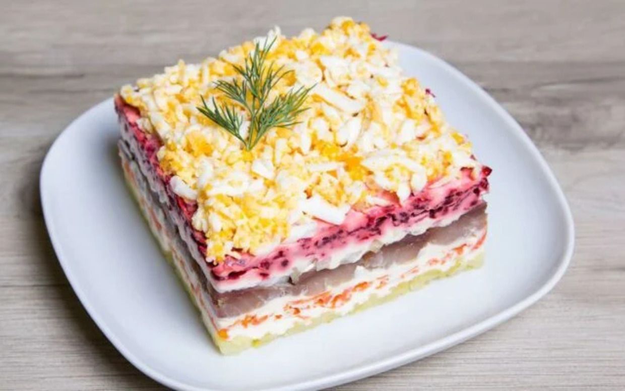 Рецепт праздничной "Шубы" Рецепт праздничной "Шубы"