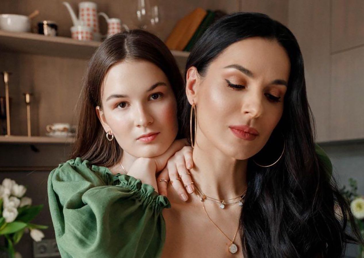 Маша Ефросинина с дочкой Маша Ефросинина с дочкой