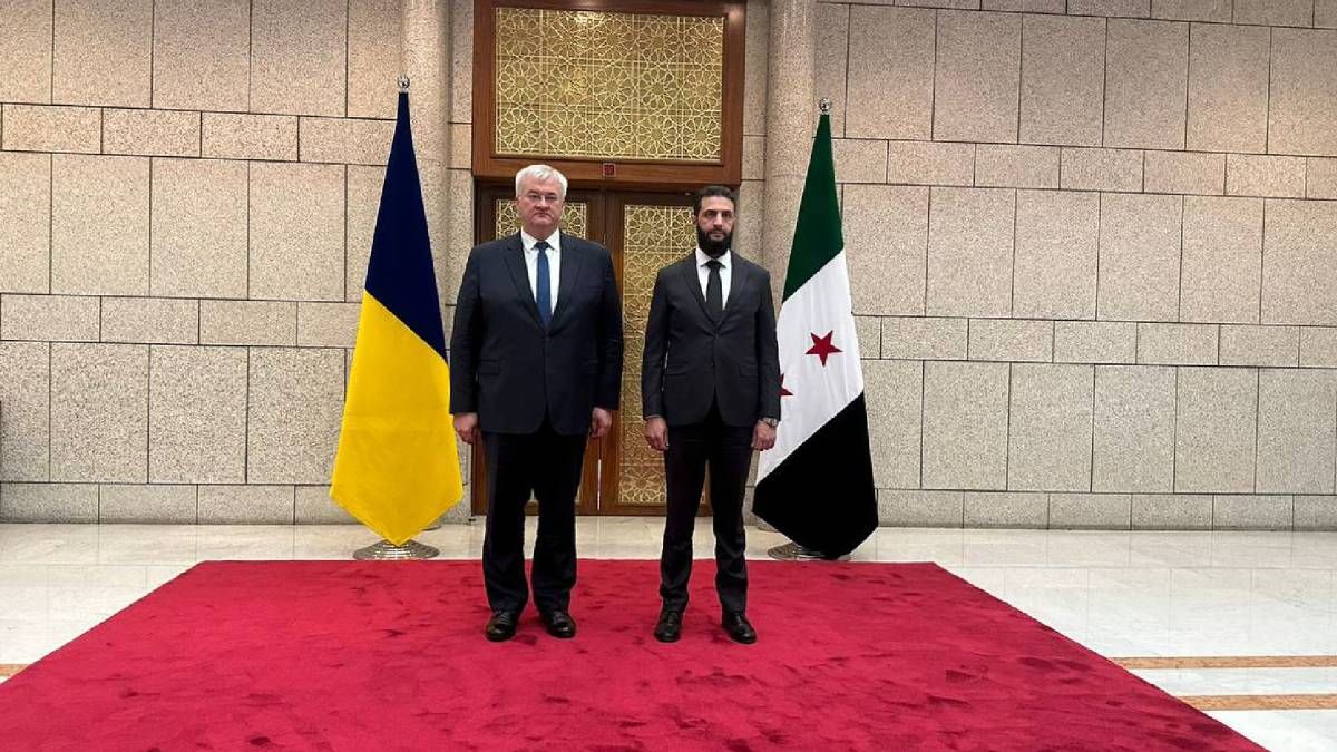 Сибіга зустрівся із новою владою Сирії у Дамаску Сибіга зустрівся із новою владою Сирії у Дамаску