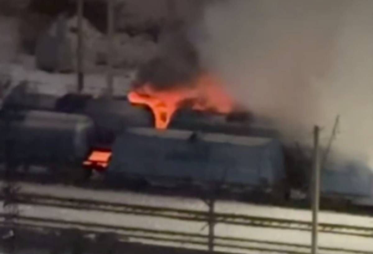 Підпал вагонів у Росії Підпал вагонів у Росії