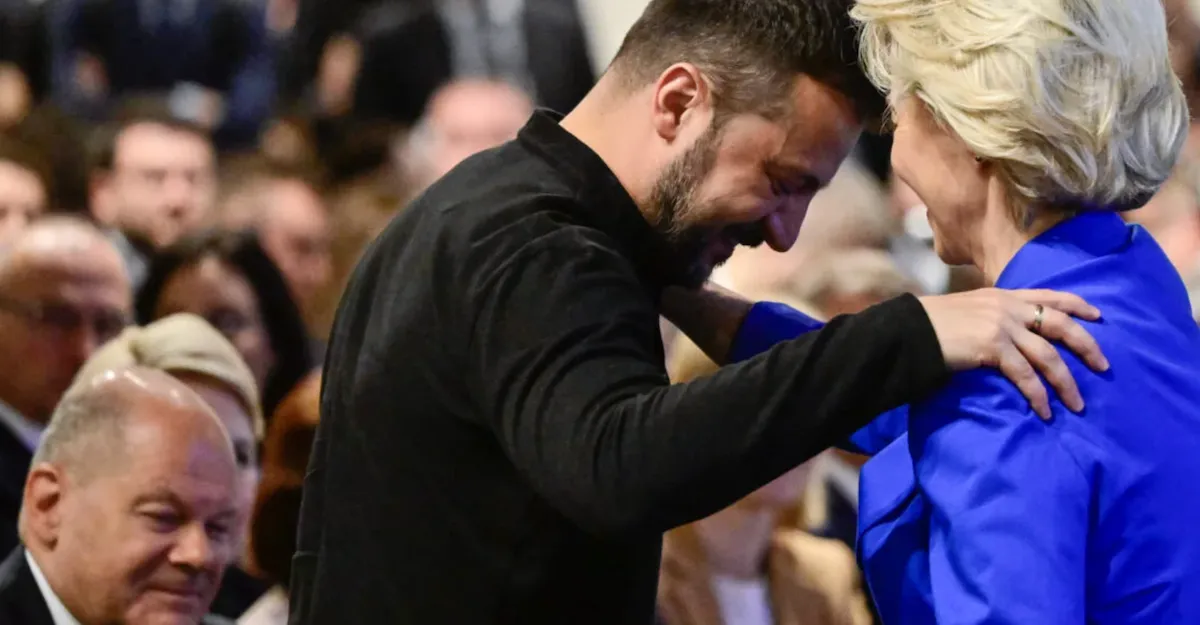 Зеленский Урсула фон дер Ляен Зеленский Урсула фон дер Ляен