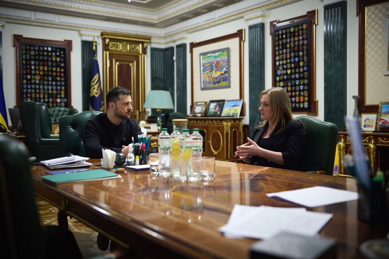 Володимир Зеленський призначив уповноважену президента з питань військових Володимир Зеленський призначив уповноважену президента з питань військових