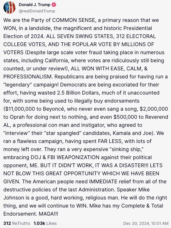 Трамп поддержал Джонсона как нового спикера Палаты представителей Трамп поддержал Джонсона как нового спикера Палаты представителей