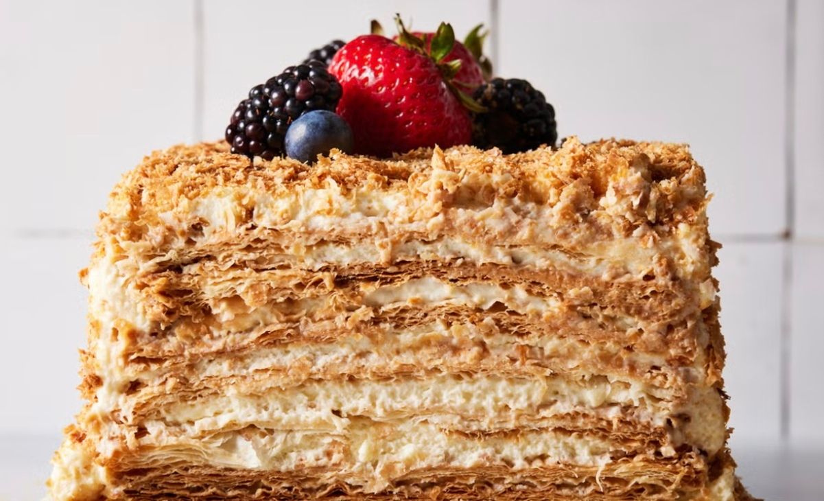 Рецепт торта "Наполеон" Рецепт торта "Наполеон"