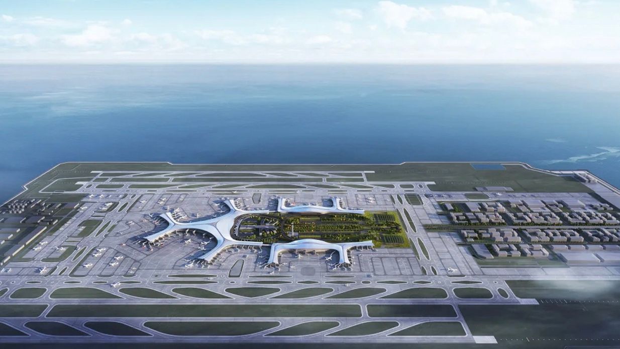 В Китае построят аэропорт на искусственном острове В Китае построят аэропорт на искусственном острове