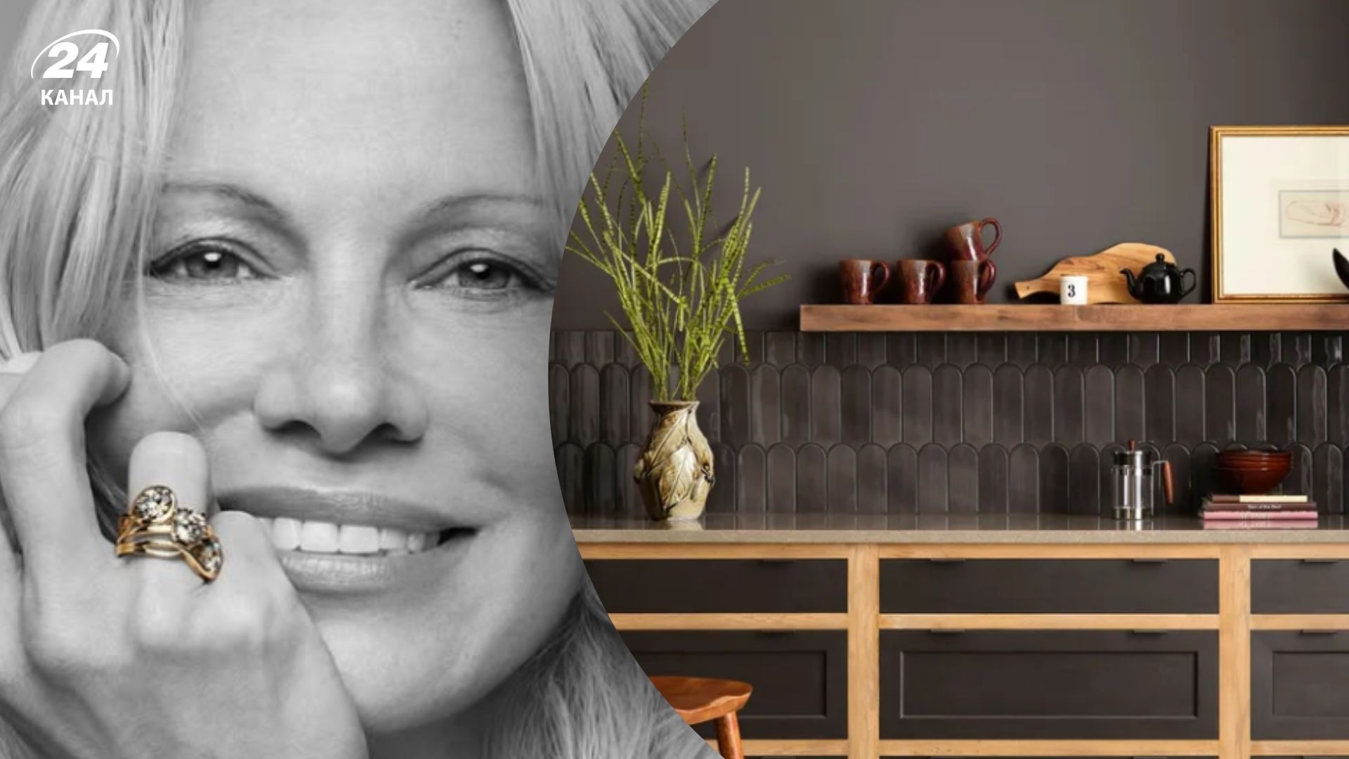 Кухня Памели Андерсон вражає вічними кремовими шафами і паркетною підлогою Кухня Памели Андерсон вражає вічними кремовими шафами і паркетною підлогою