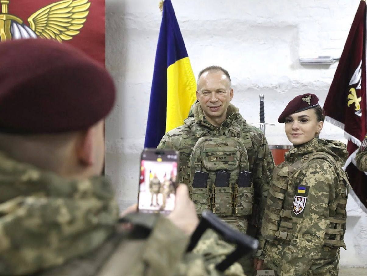 Сирський на Курському напрямку 1 січня - що сказав бійцям - 24 Канал Сирський на Курському напрямку 1 січня - що сказав бійцям - 24 Канал