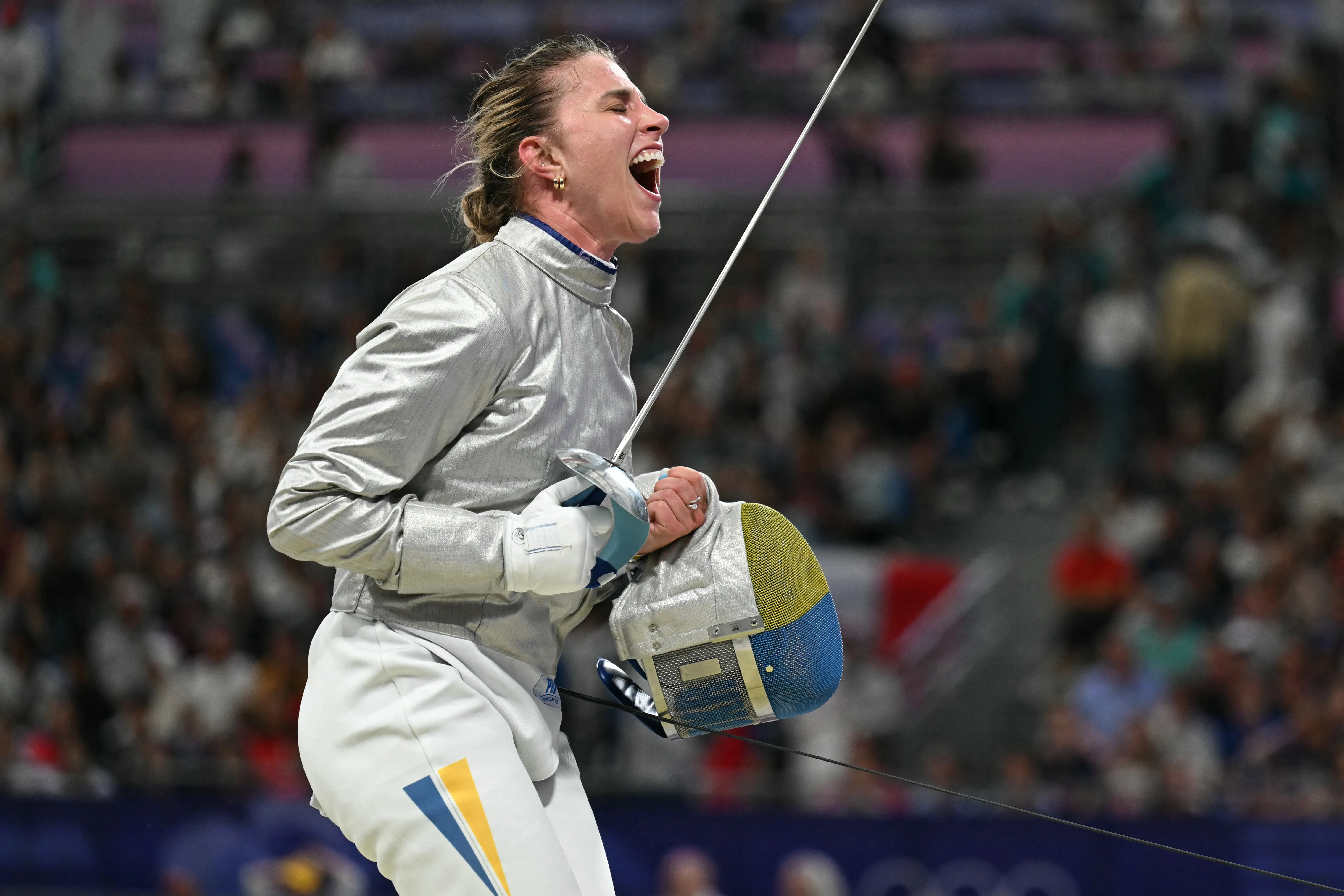 Ольга Харлан на Олімпіаді-2024 Ольга Харлан на Олімпіаді-2024