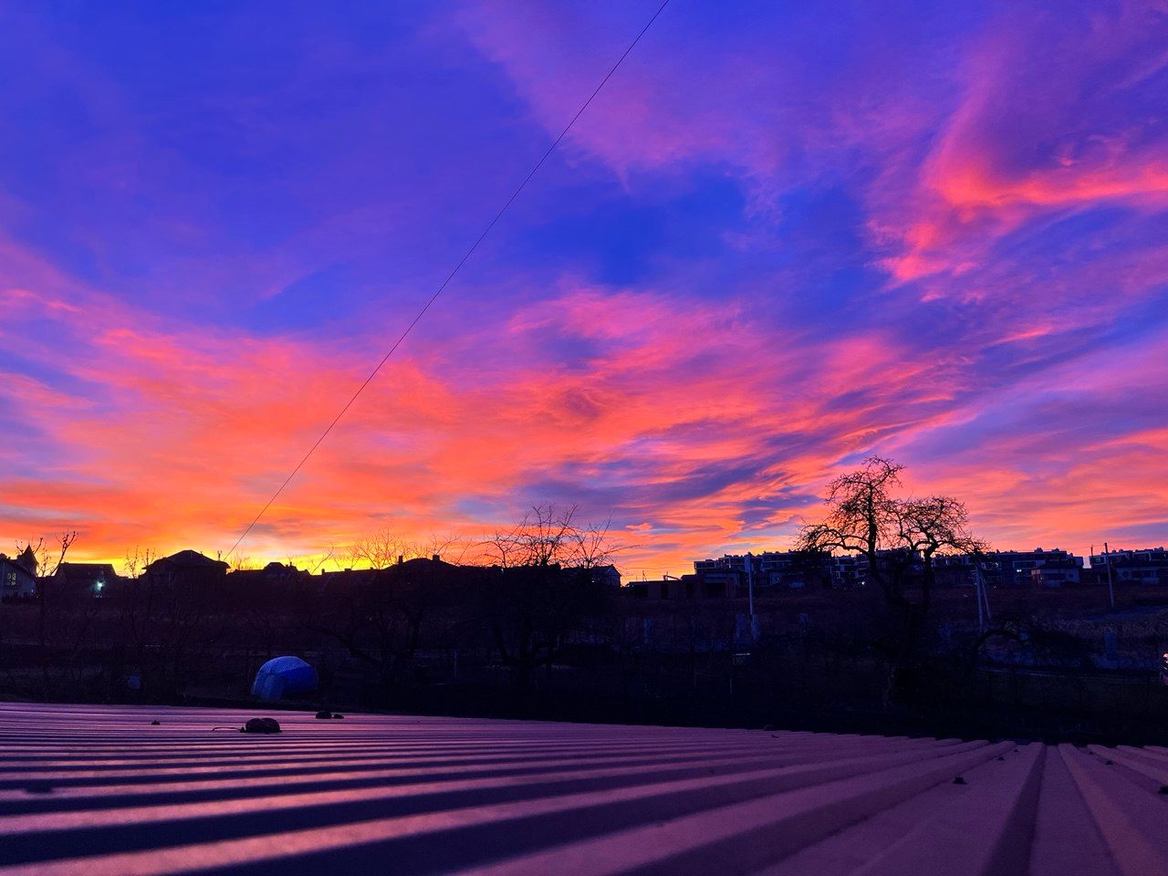 Пурпурный закат Пурпурный закат